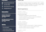 design a professional resume in canva